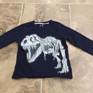 Baby Gap Glow in the Dark T-Rex Shirt